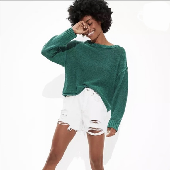 SOLD American Eagle Easy Crew Neck Sweater - Picture 8 of 9